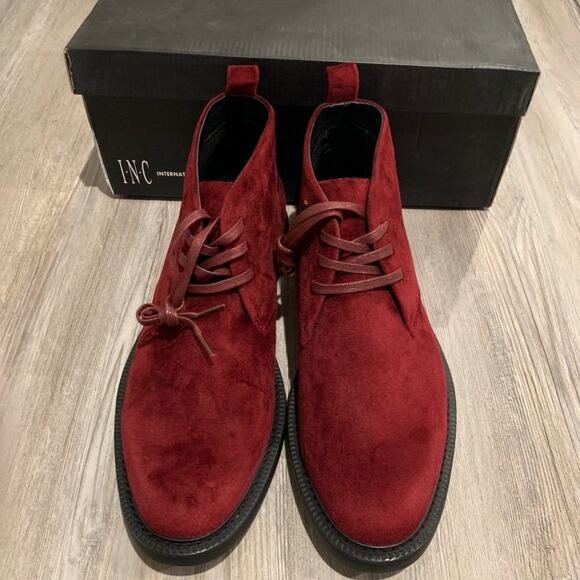 International Concepts Men's Salem Velvet Chukka Boots-8M - Picture 1 of 4